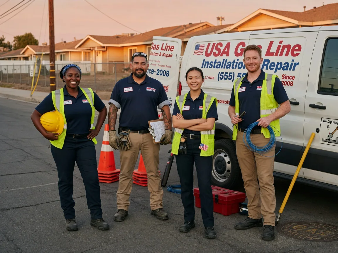 Gas Line Installation company in Gaylord, MN